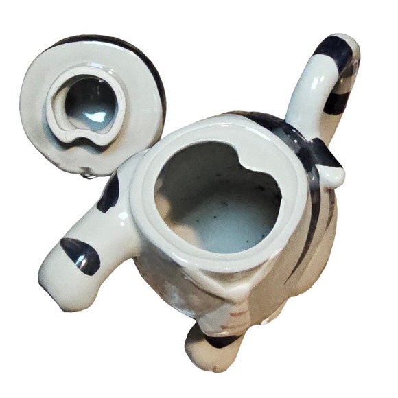 Vintage 80's Takahashi Tom Cat Wearing A Necktie 7" Teapot - Picture 5 of 7